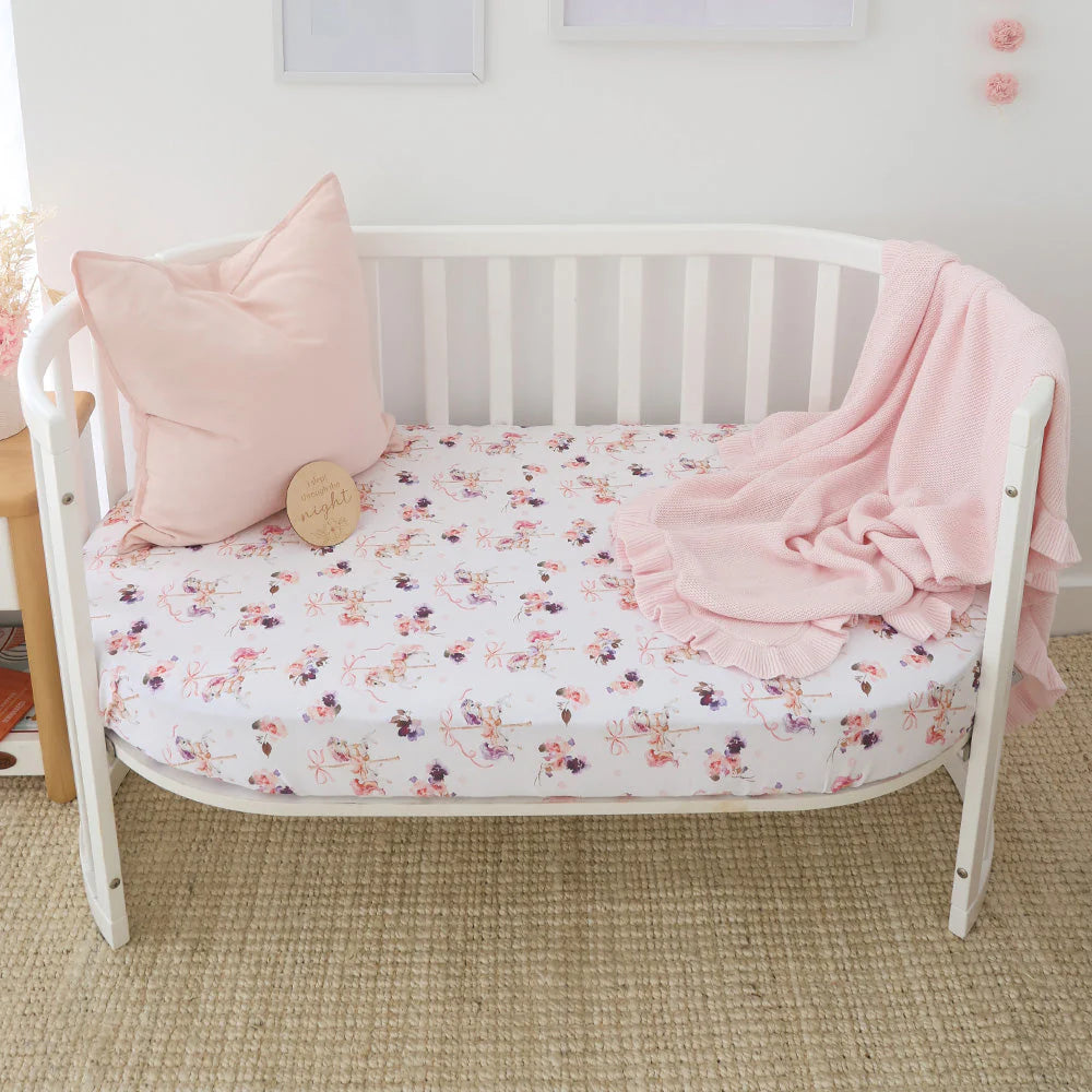 Carousel Cot Sheet