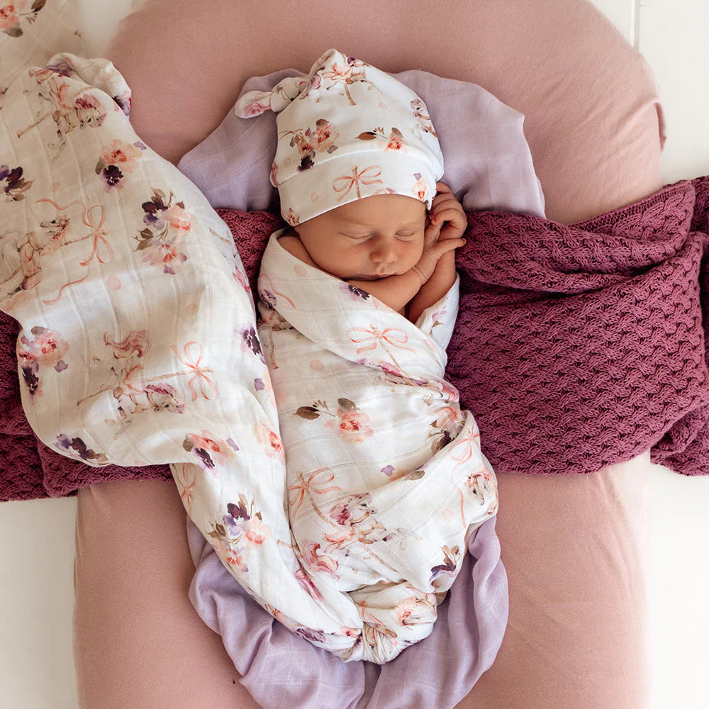 Carousel Muslin Wrap