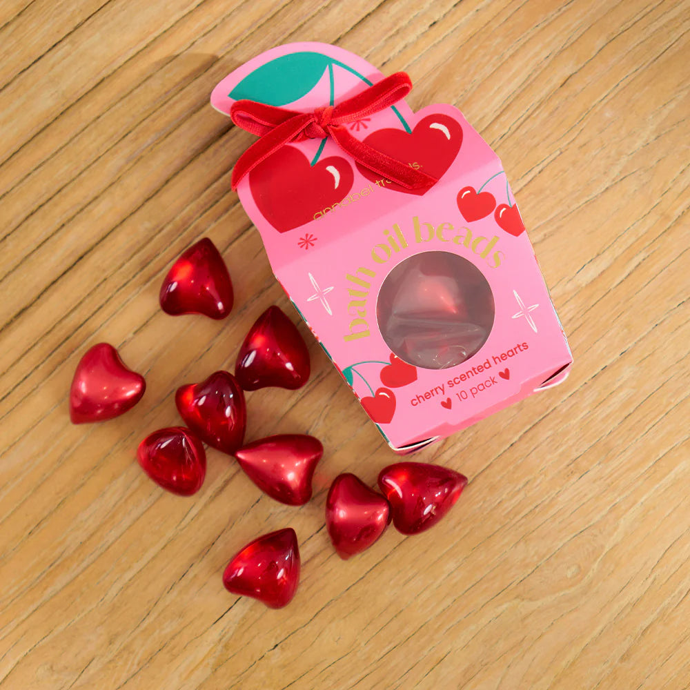 Bath Oil Beads Cherry 10pc