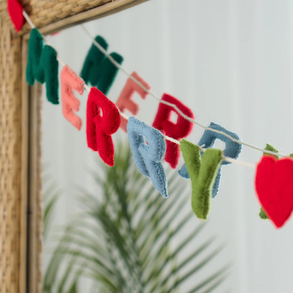 Felt Bunting Christmas