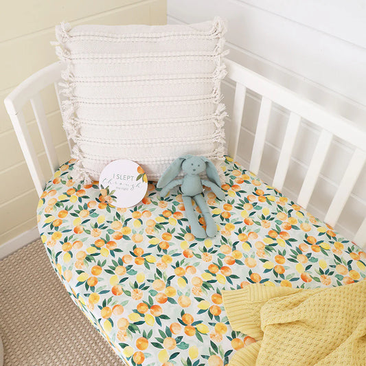 Citrus Squeeze Cot Sheet