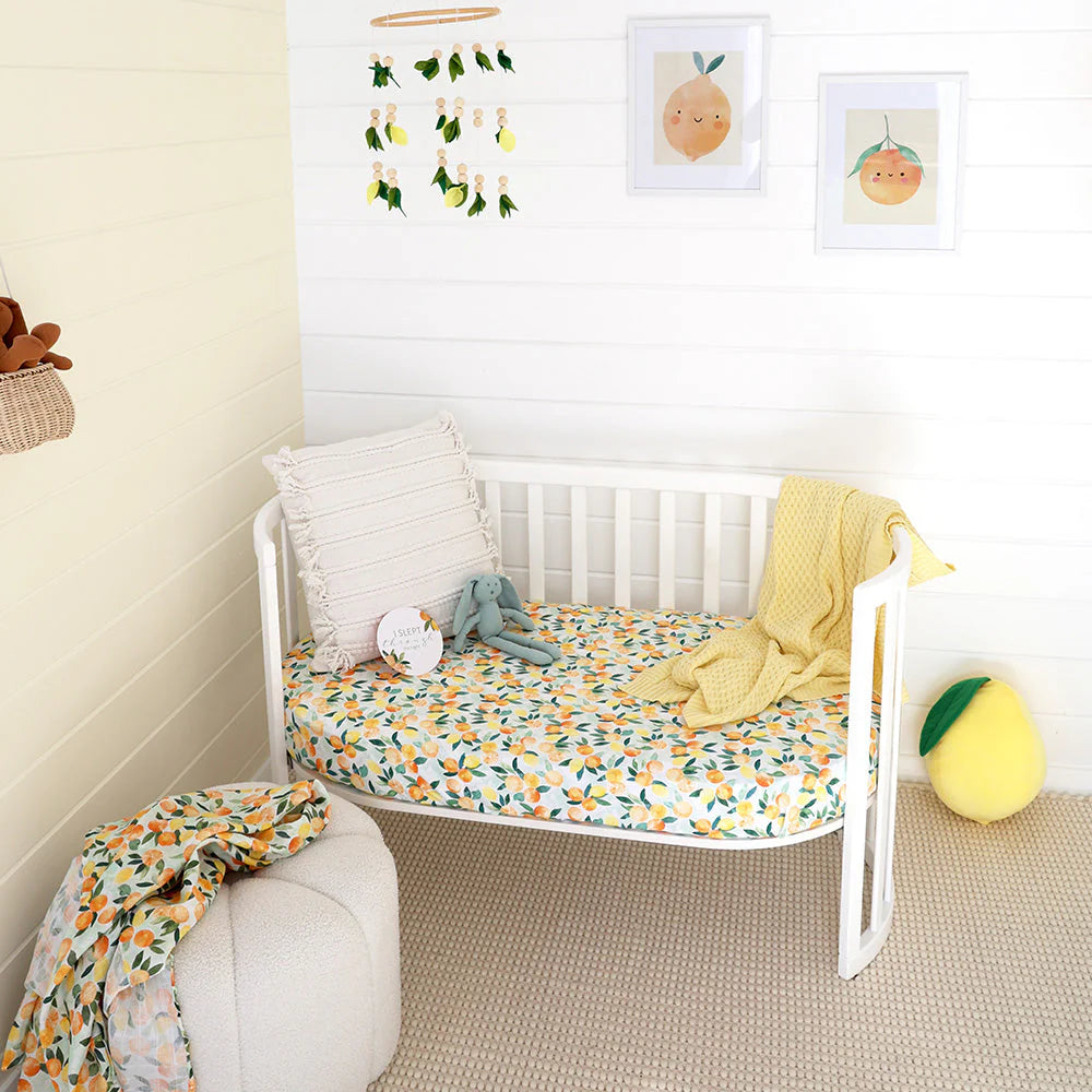 Citrus Squeeze Cot Sheet