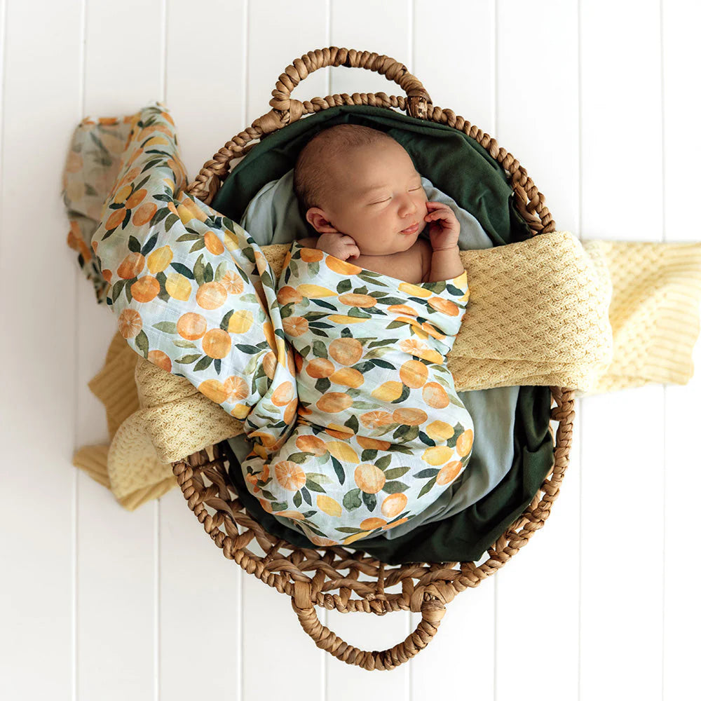 Citrus Squeeze Muslin Wrap