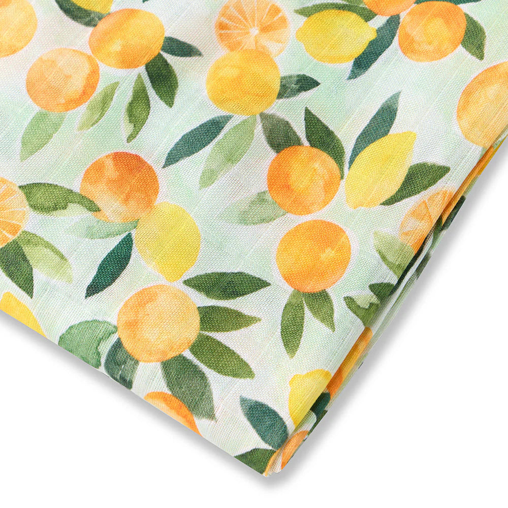Citrus Squeeze Muslin Wrap