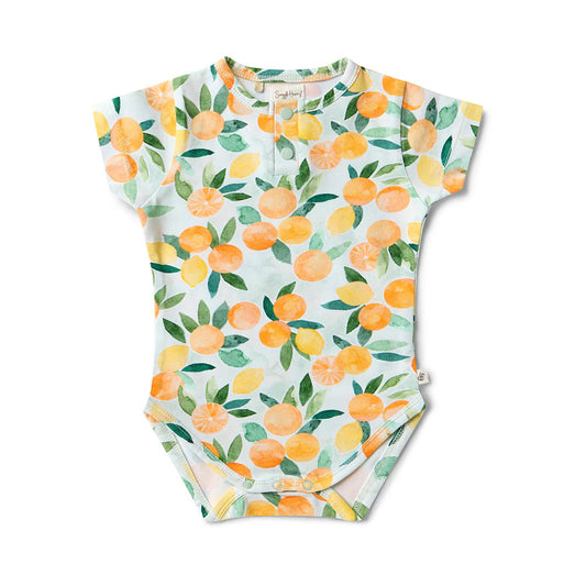Citrus Squeeze Short Sleeve Bodysuit