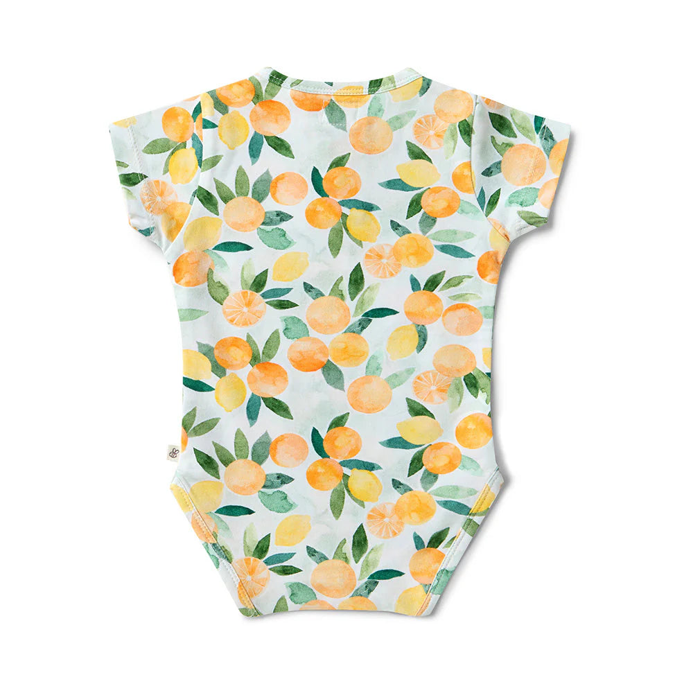 Citrus Squeeze Short Sleeve Bodysuit