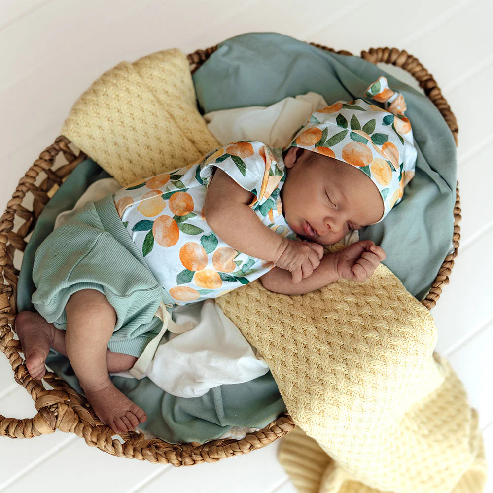 Citrus Squeeze Short Sleeve Bodysuit