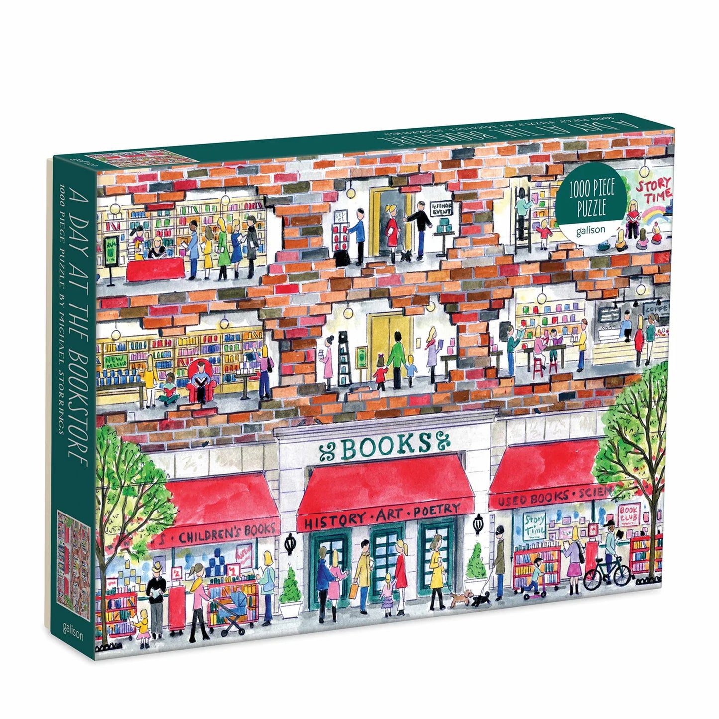Storrings A Day At The Bookstore Puzzle 1000pc