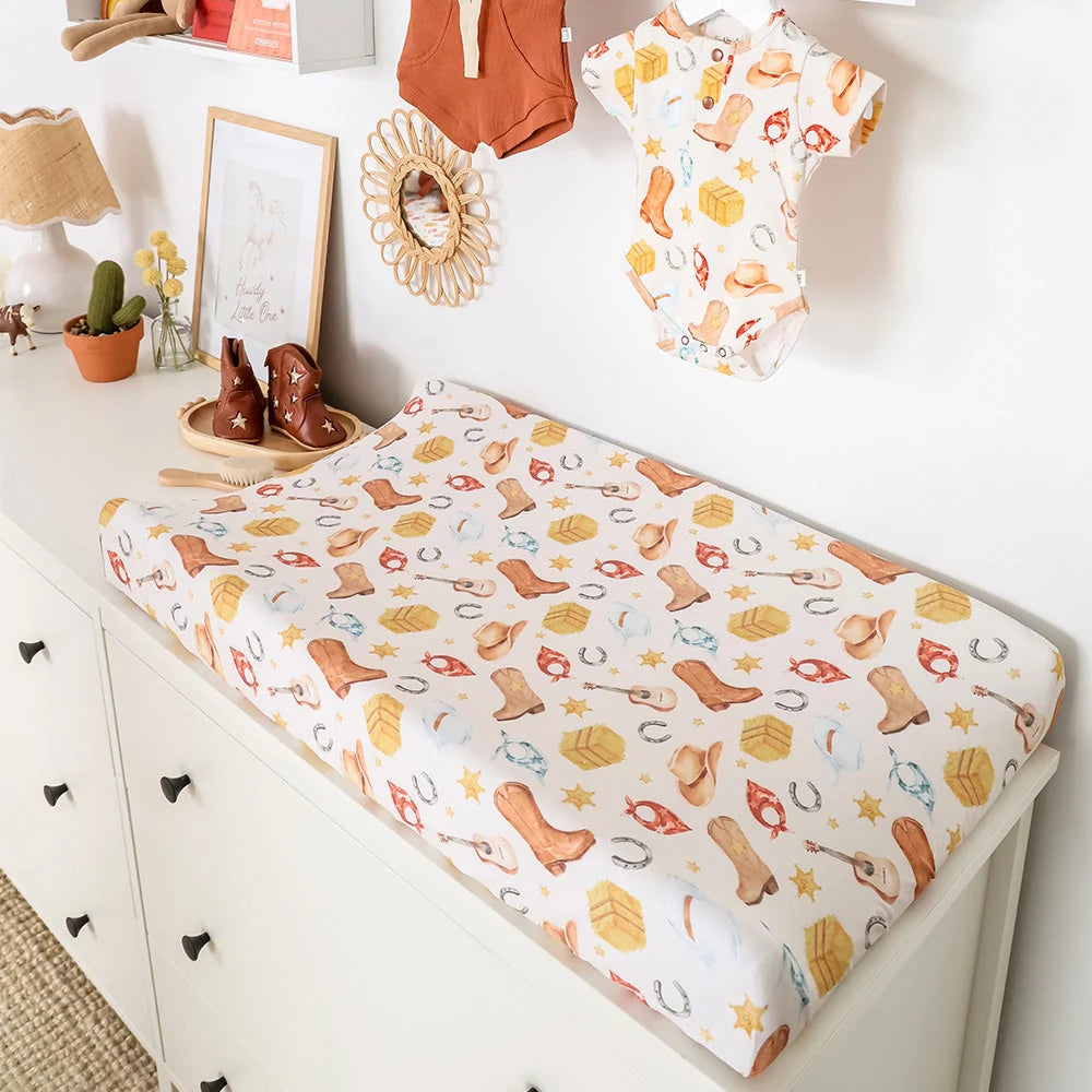 Cowboys Bassinet Sheet