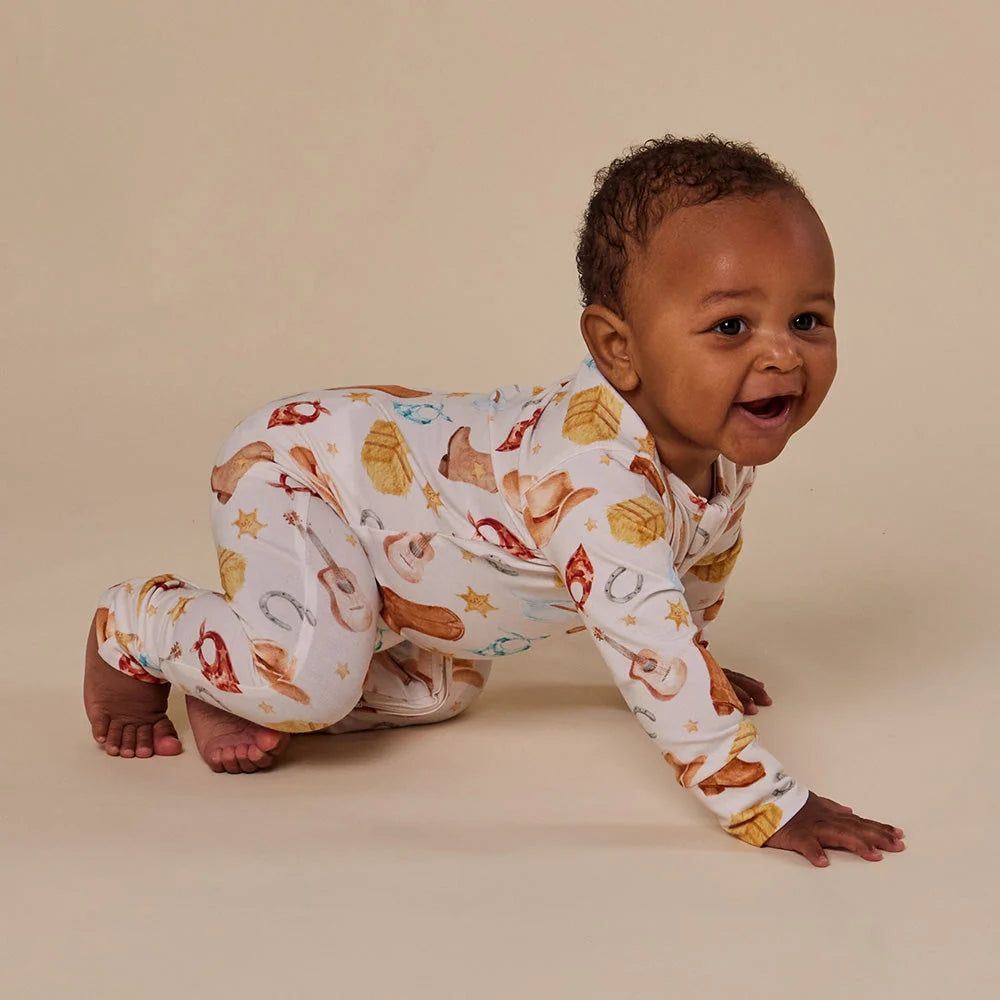 Cowboys Snugglesuit Convertible Romper