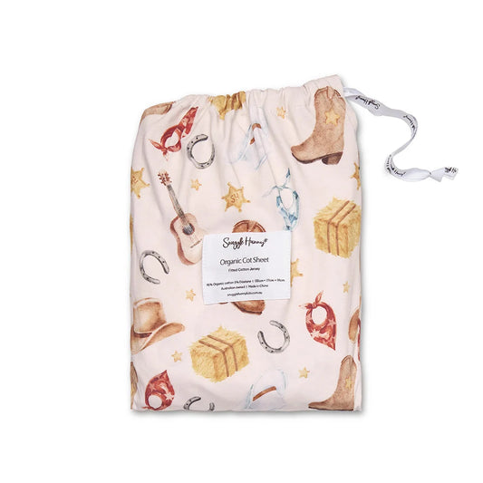 Cowboys Cot Sheet