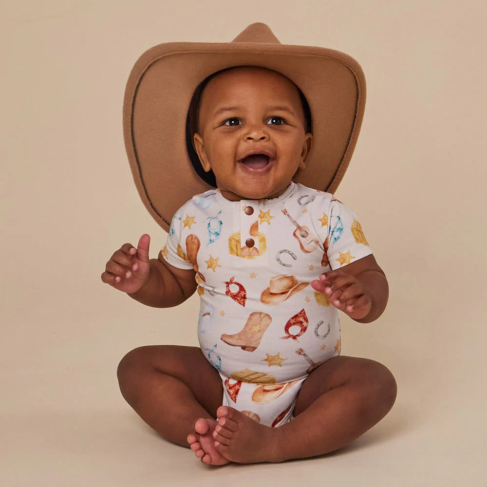 Cowboys Short Sleeve Bodysuit