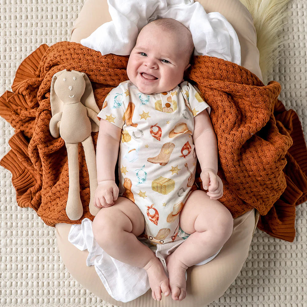 Cowboys Short Sleeve Bodysuit