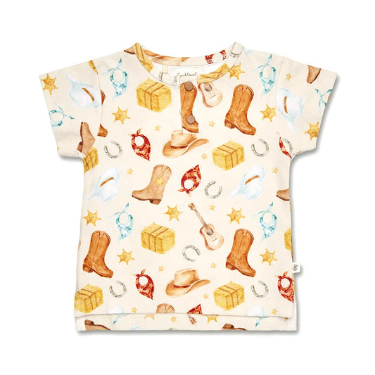 Cowboys Short Sleeve Top