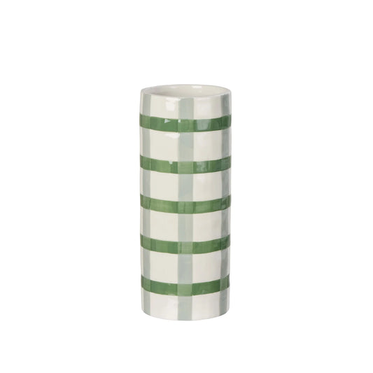 Thea Vase Medium Multi-Coloured Green