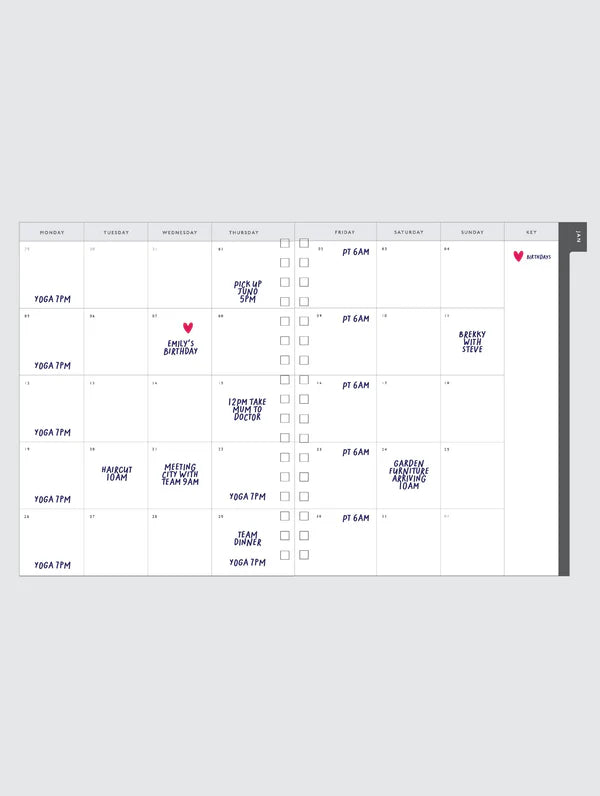 2026 Write The Day Planner Shell