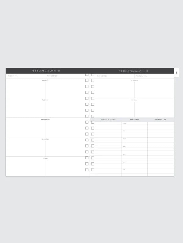 2026 Daily Hustle Planner Pistachio