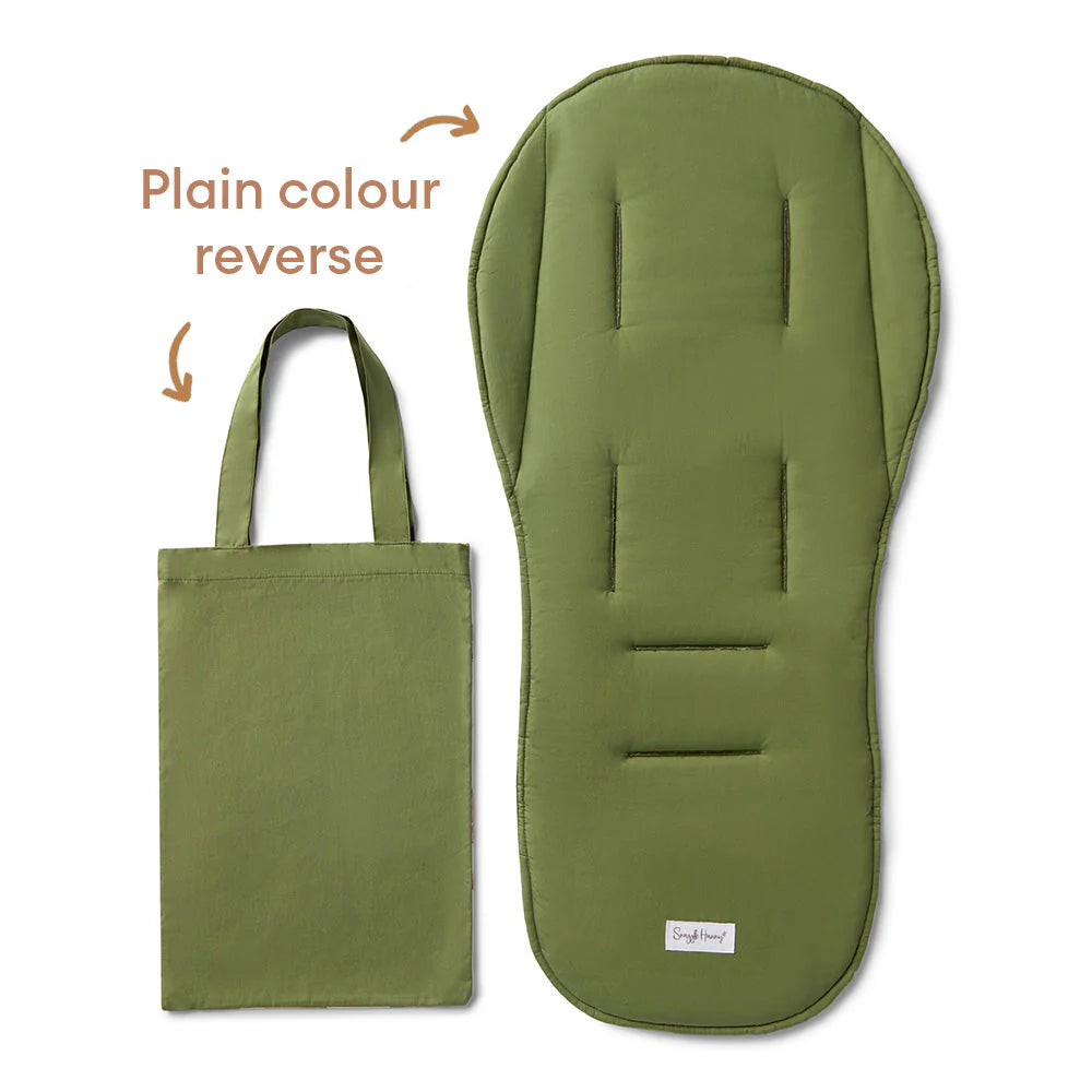 Diggers & Tractors Pram Liner