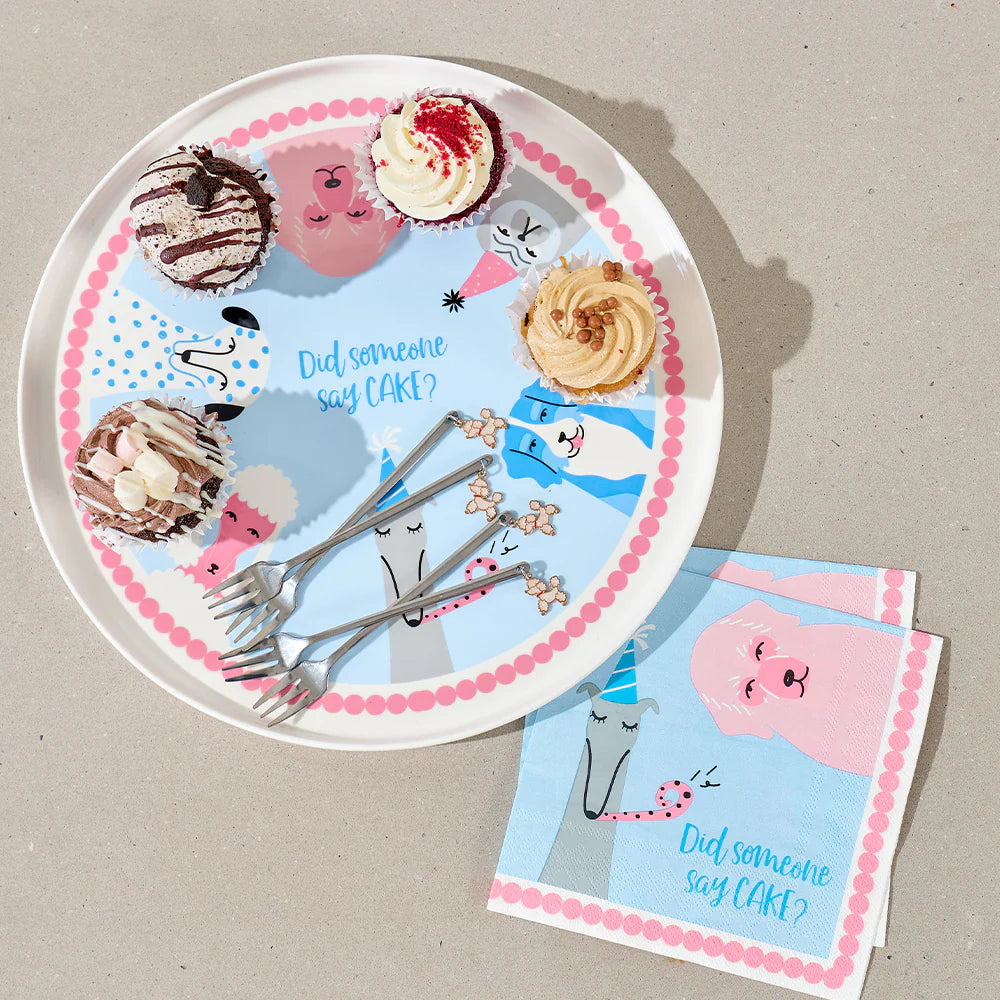 Serving Plate Did Someone Say Cake