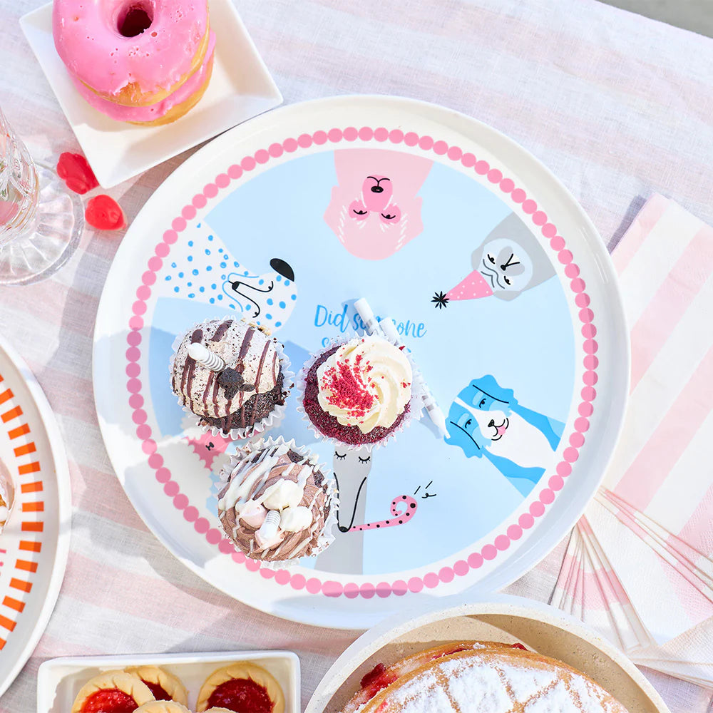 Serving Plate Did Someone Say Cake