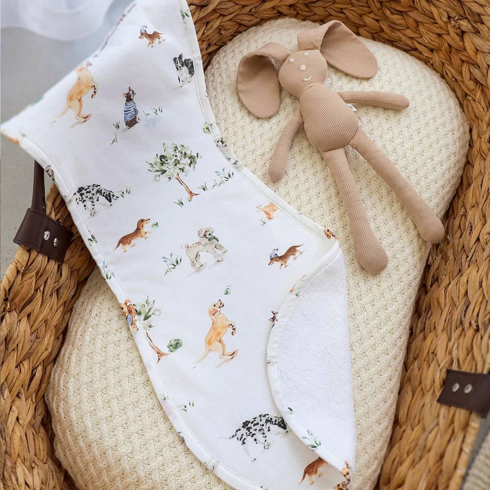 Dog Park Burp Cloth
