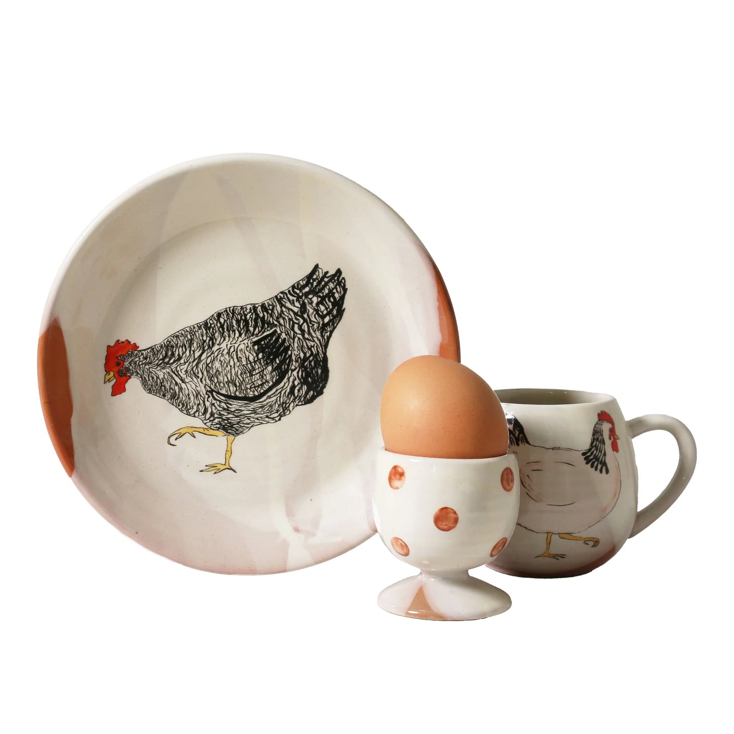 Children's Set Henny Penny Emogens Chickens