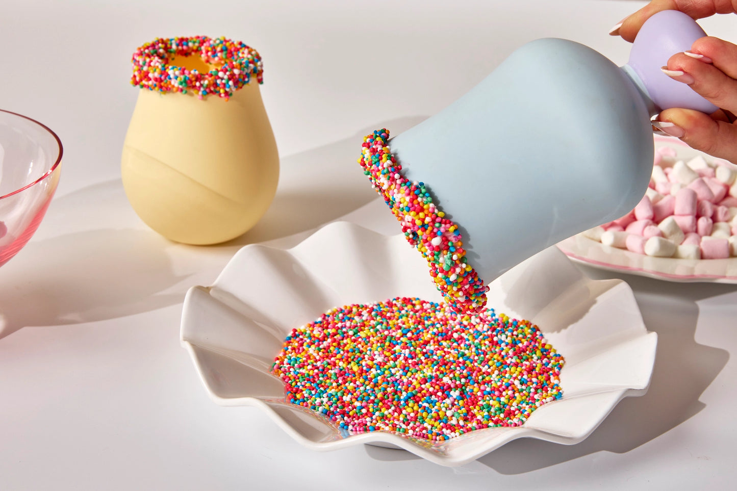 Silicone Bubble Goblet Bubblegum 2pk