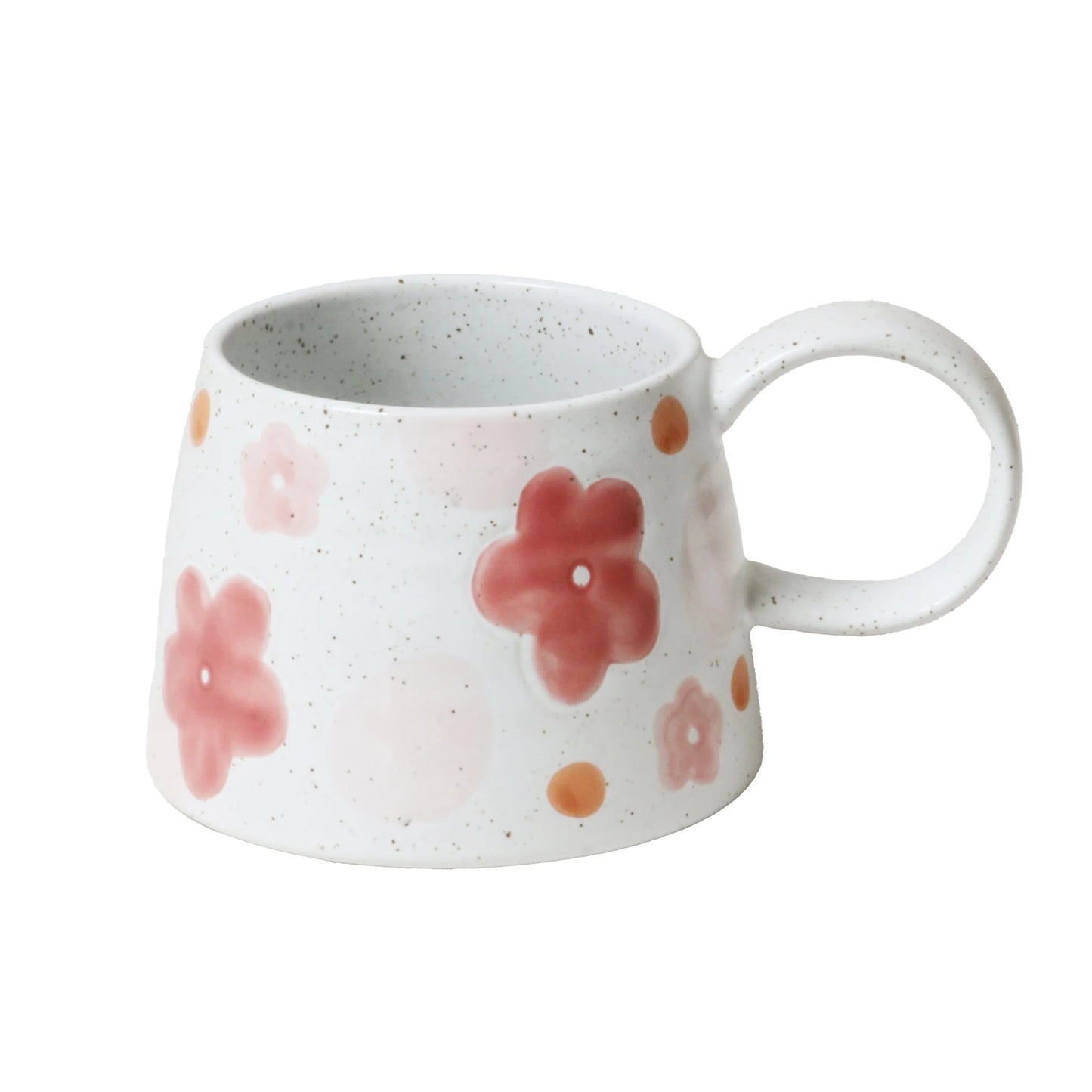 Large Handled Mug Barbara Flower Garden