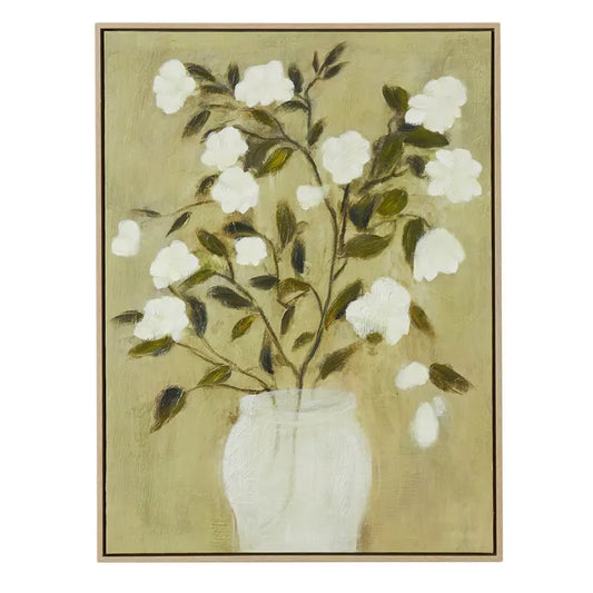 April Ash Frame Oil Painting 60 x 80cm