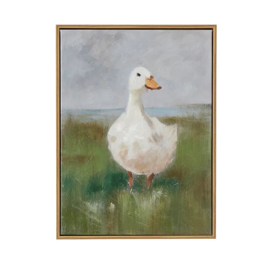 Daffy Oak Frame Oil Painting 30 x 40cm