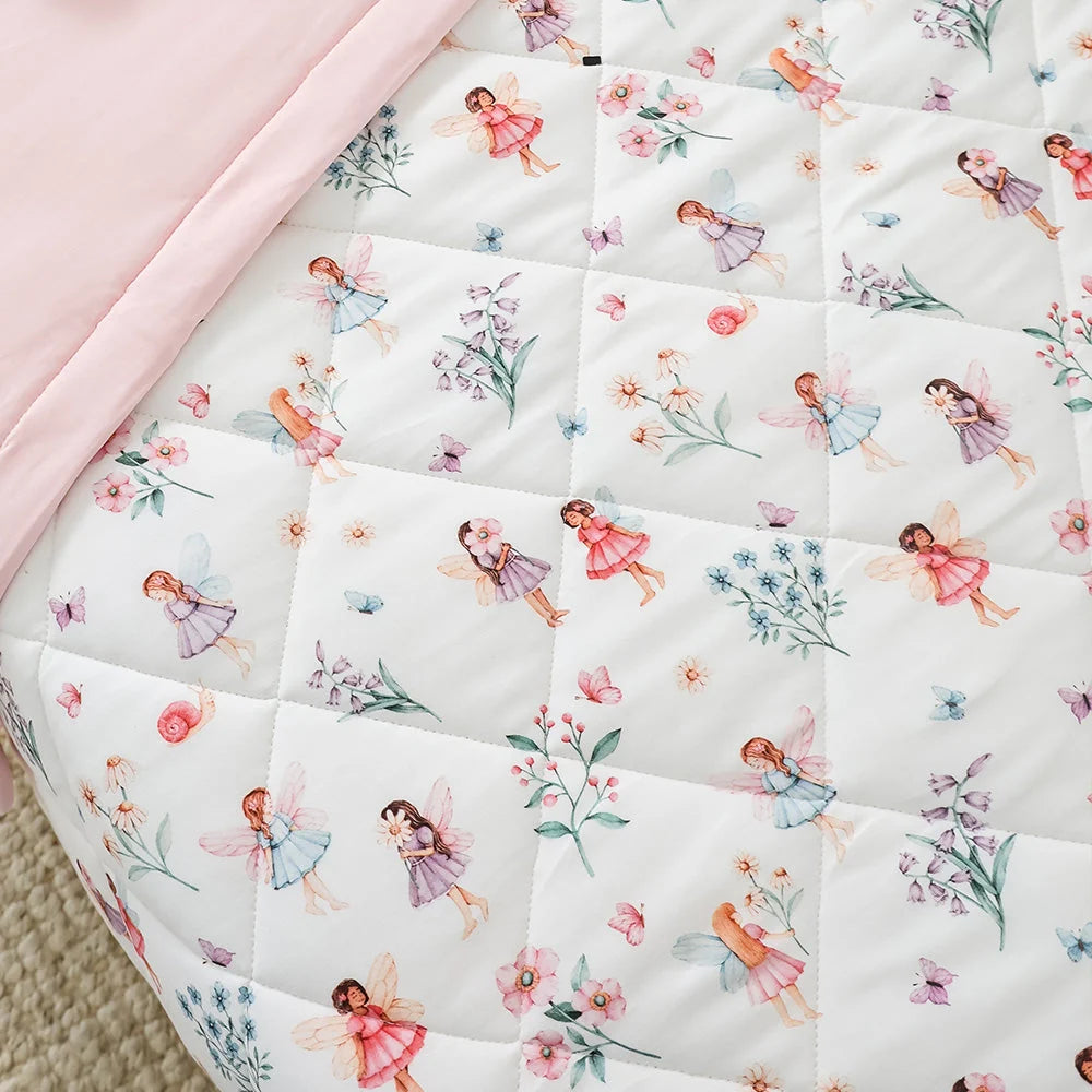 Fairy Garden Cot Comforter