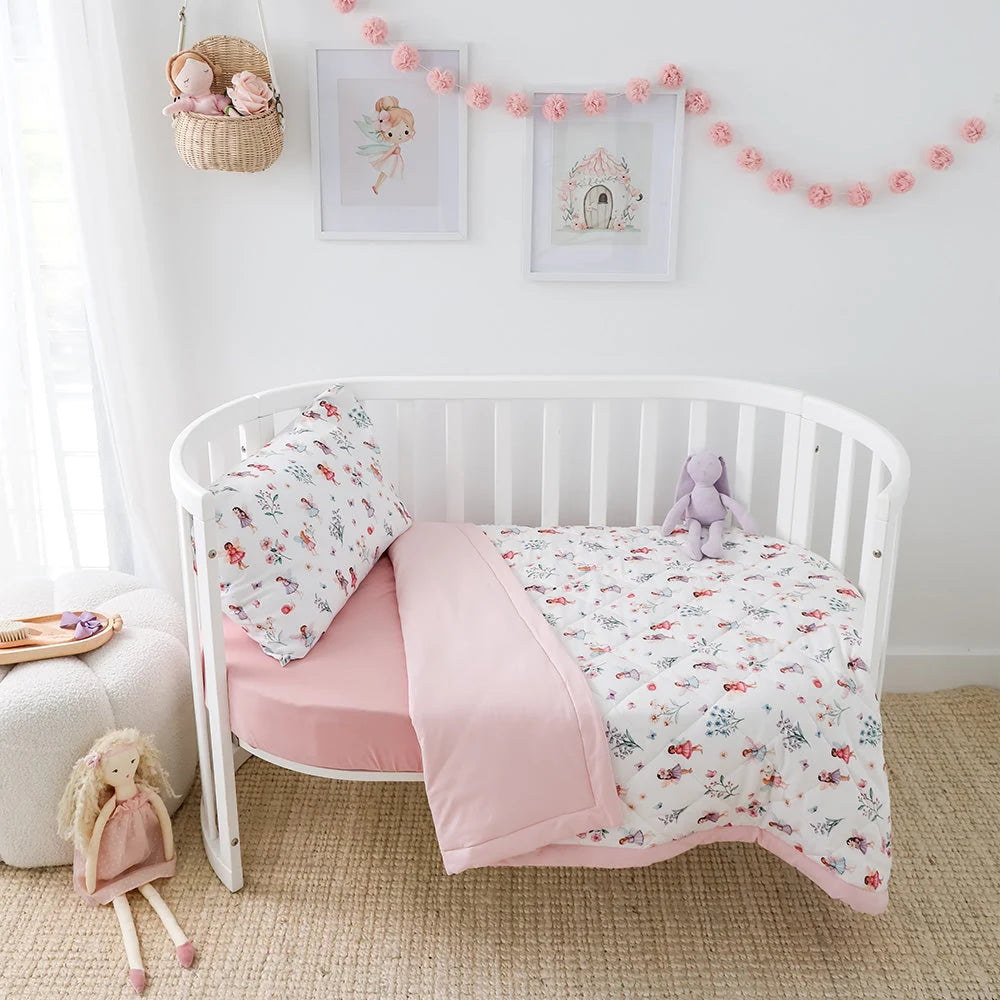 Fairy Garden Cot Comforter