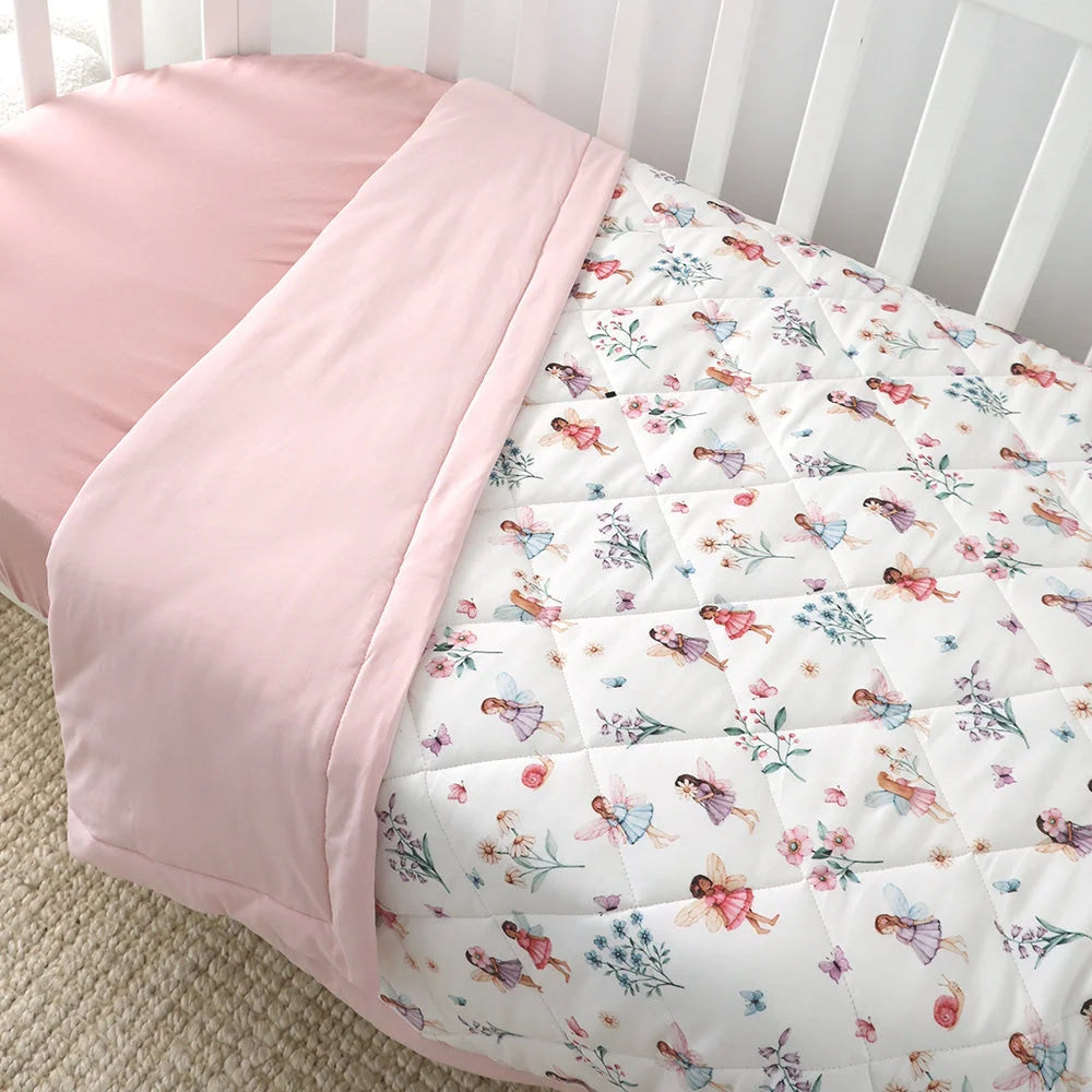 Fairy Garden Cot Comforter