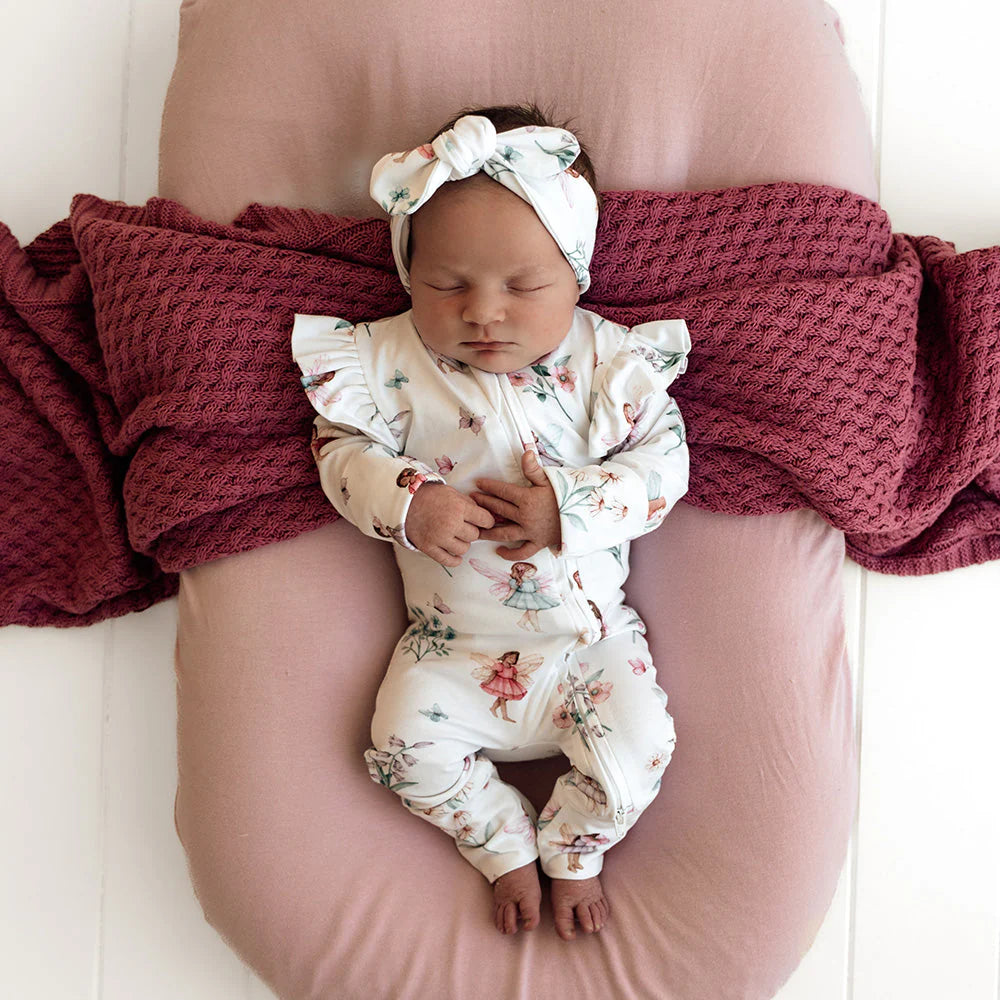 Fairy Garden Snugglesuit Convertible Romper
