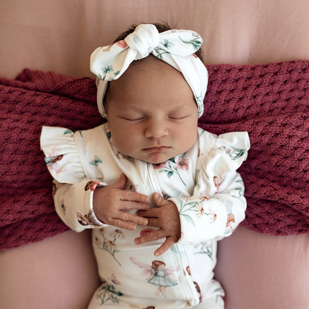 Fairy Garden Snugglesuit Convertible Romper