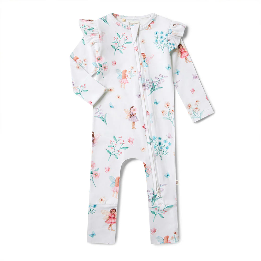 Fairy Garden Snugglesuit Convertible Romper