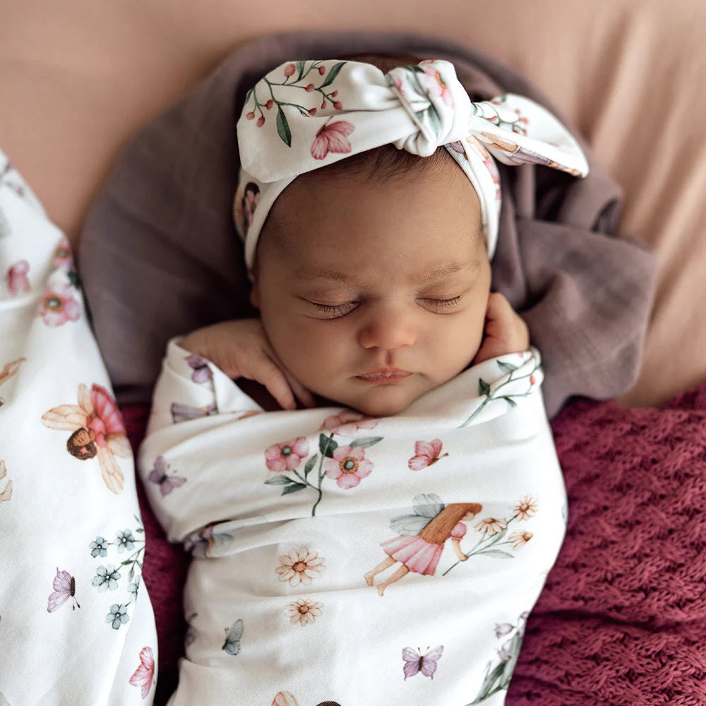 Fairy Garden Jersey Wrap Set