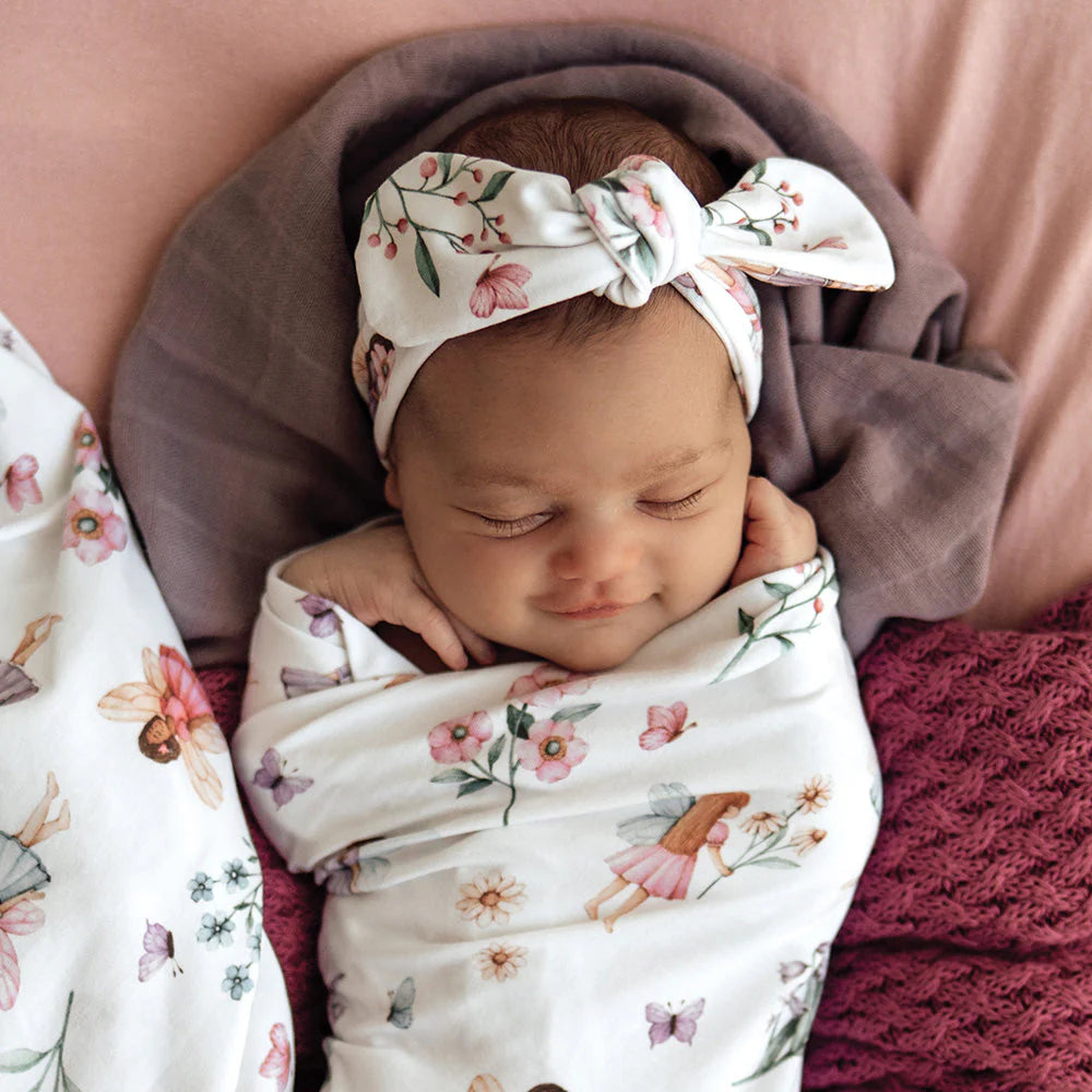 Fairy Garden Jersey Wrap Set