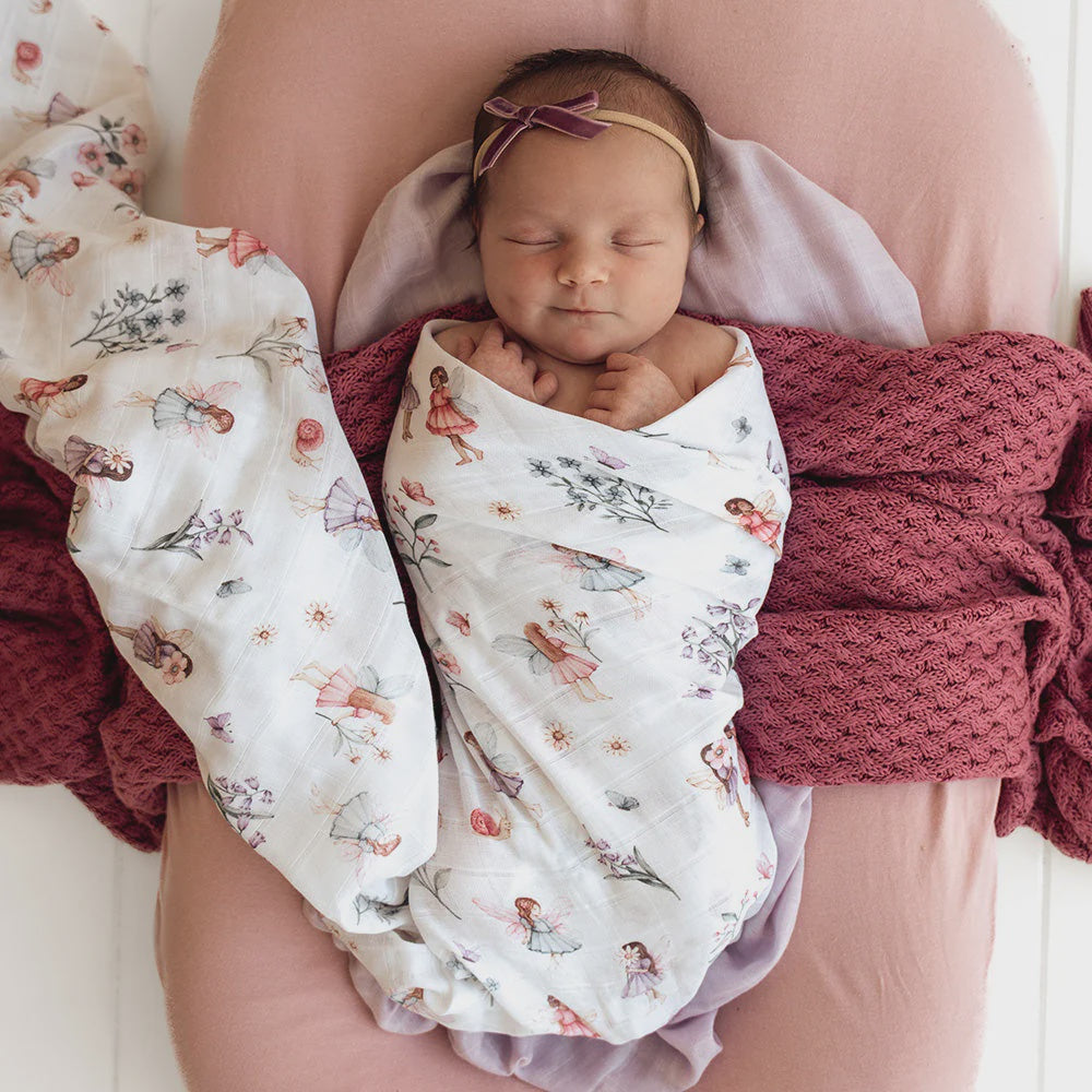 Fairy Garden Muslin Wrap