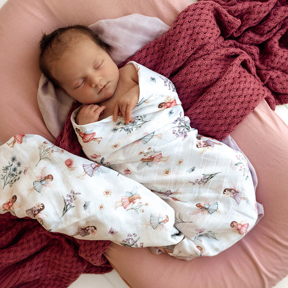 Fairy Garden Muslin Wrap