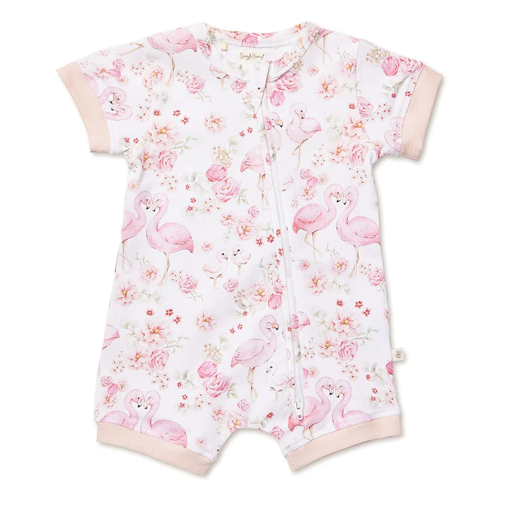 Flamingos Snuggle Shortie
