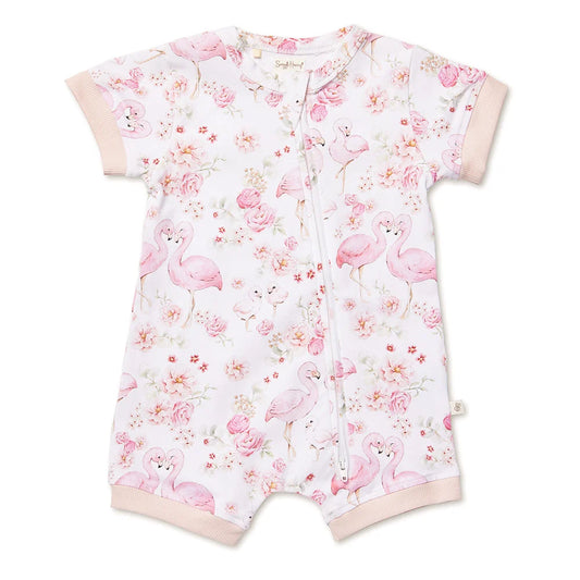 Flamingos Snuggle Shortie