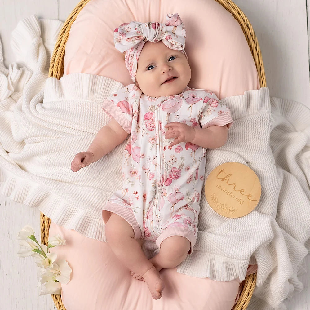 Flamingos Snuggle Shortie