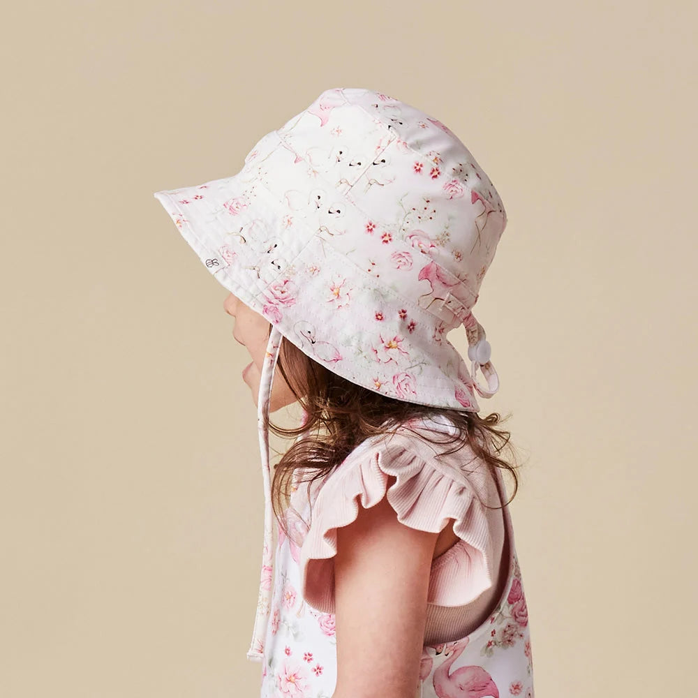 Flamingos Swim Hat