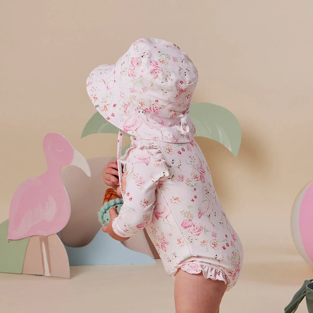 Flamingos Swim Hat