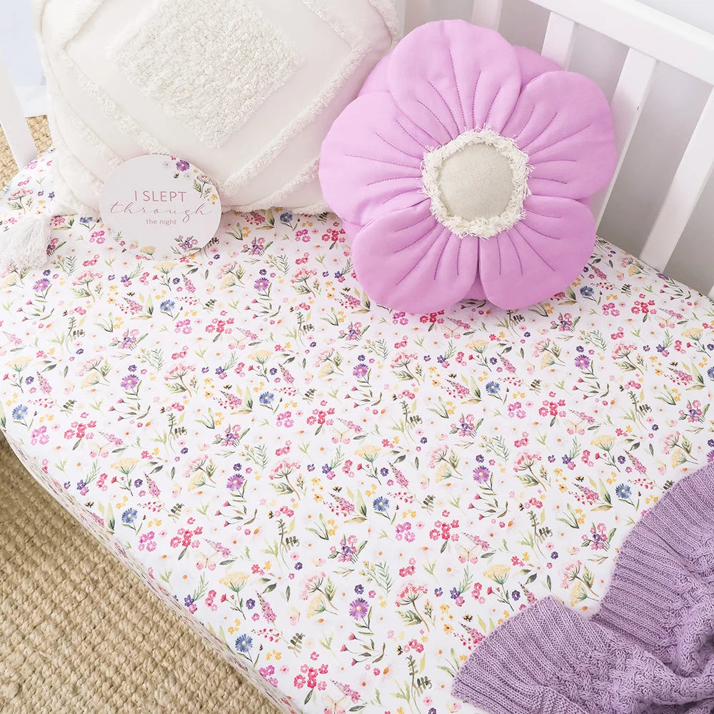 Gracie Cot Sheet