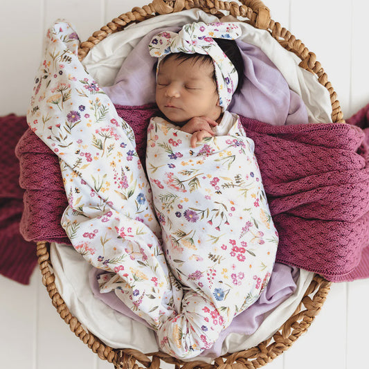 Gracie Jersey Wrap Set