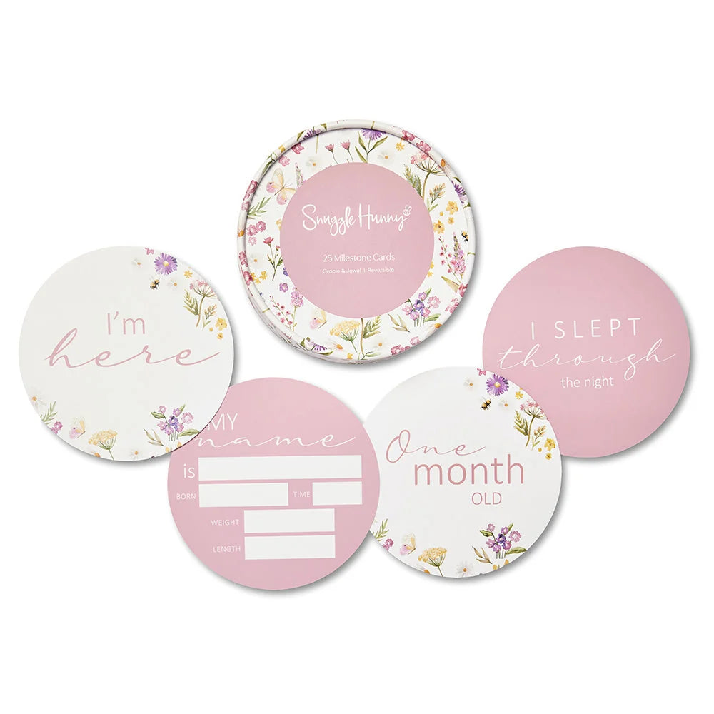 Gracie Milestone Cards