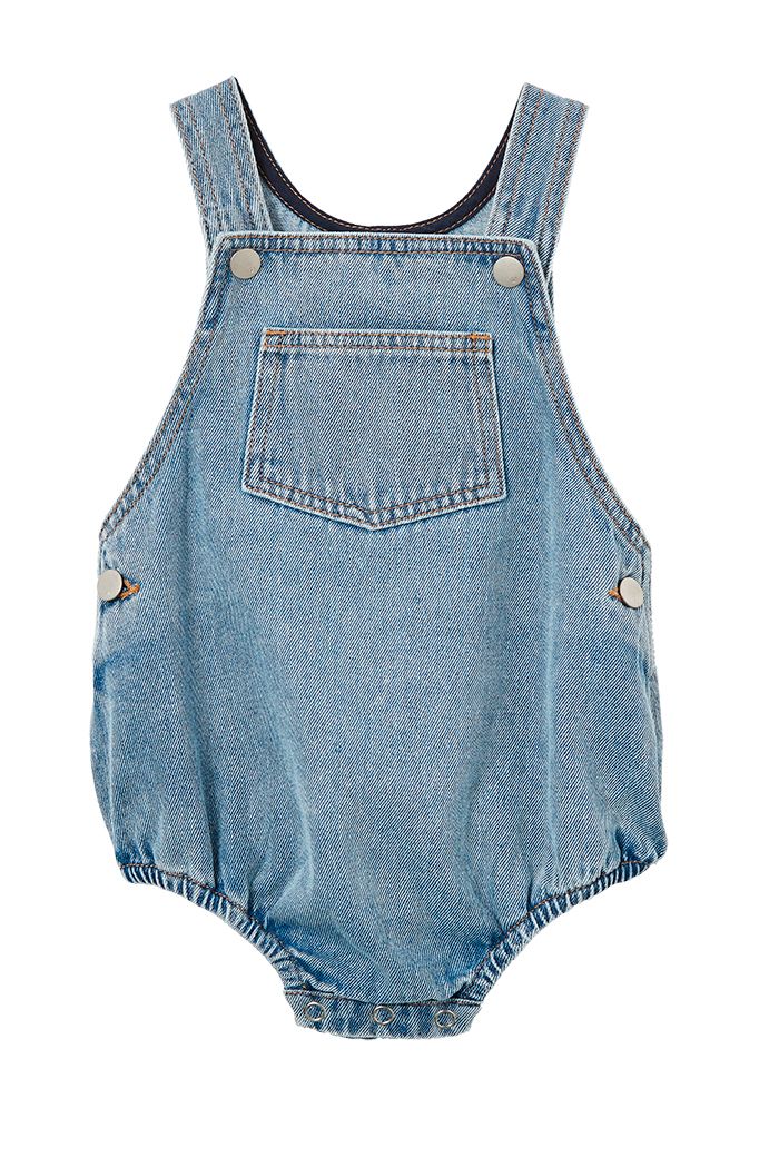 Utility Denim Playsuit