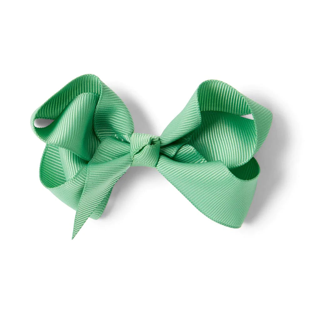 Jade Bow Hair Clip